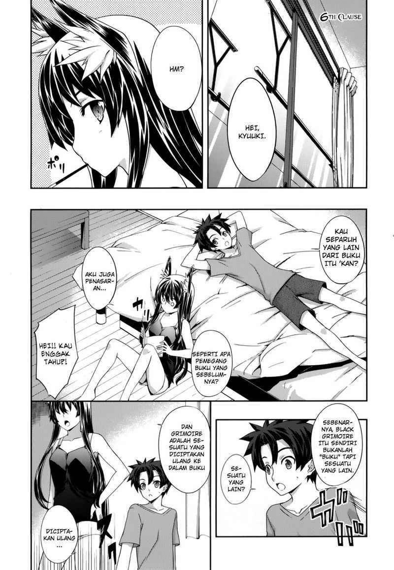 Manga Kitsune no Akuma to Kuroi Grimoire Chapter 06 gambar nomor 2