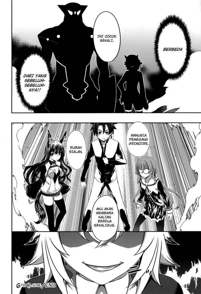 Kitsune no Akuma to Kuroi Grimoire Chapter 06 Gambar 31