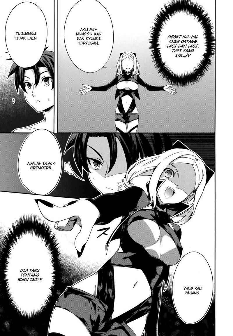 Kitsune no Akuma to Kuroi Grimoire Chapter 04 Gambar 12