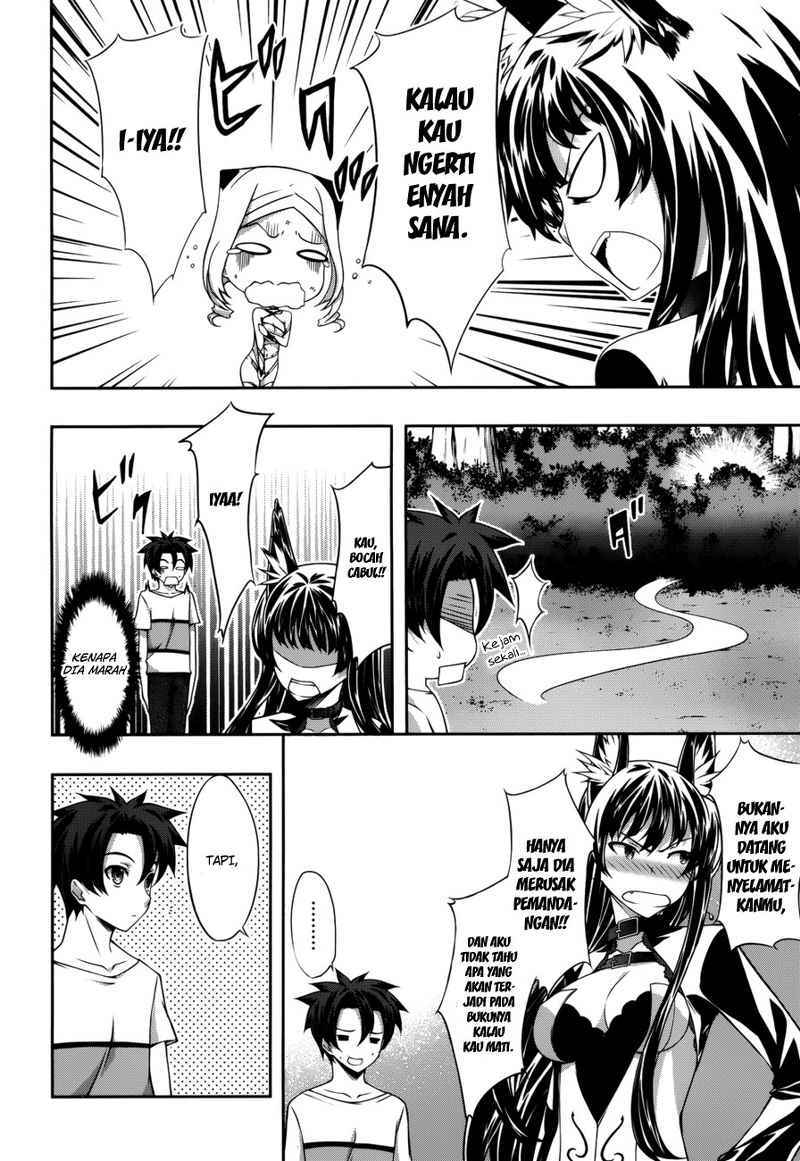 Kitsune no Akuma to Kuroi Grimoire Chapter 04 Gambar 22