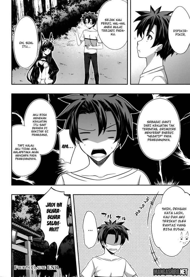 Kitsune no Akuma to Kuroi Grimoire Chapter 04 Gambar 24