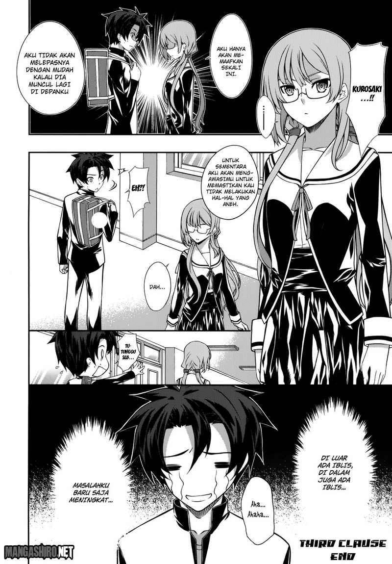 Kitsune no Akuma to Kuroi Grimoire Chapter 03 Gambar 24