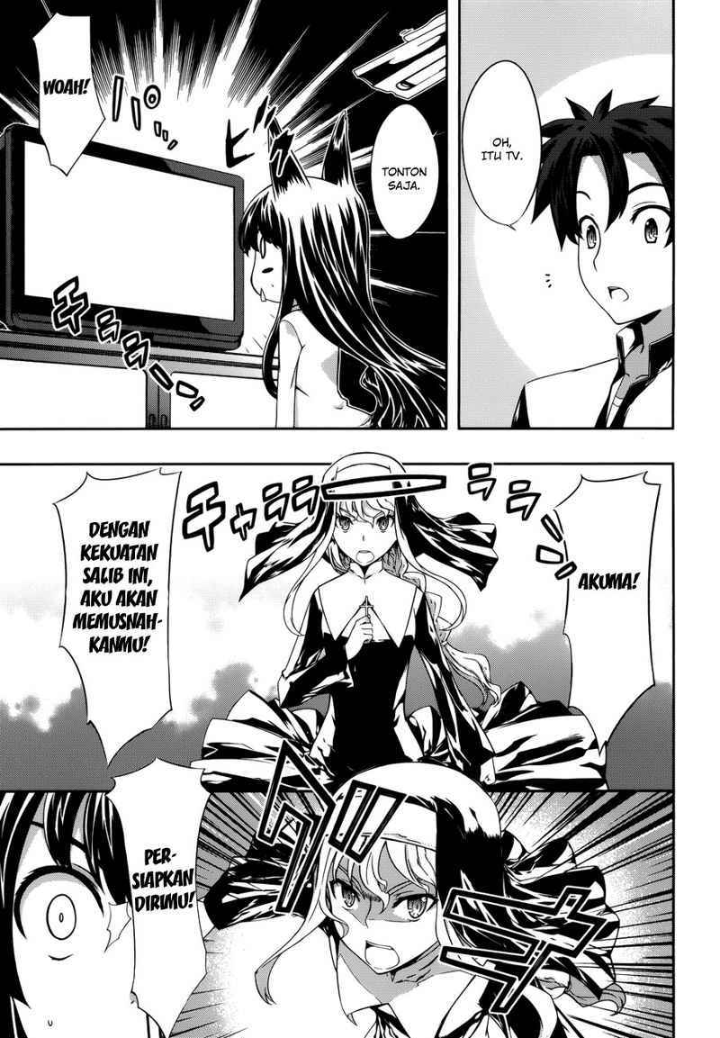 Kitsune no Akuma to Kuroi Grimoire Chapter 02 Gambar 8