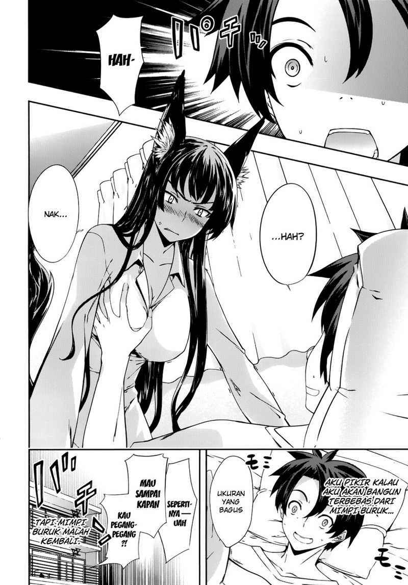 Kitsune no Akuma to Kuroi Grimoire Chapter 02 Gambar 3