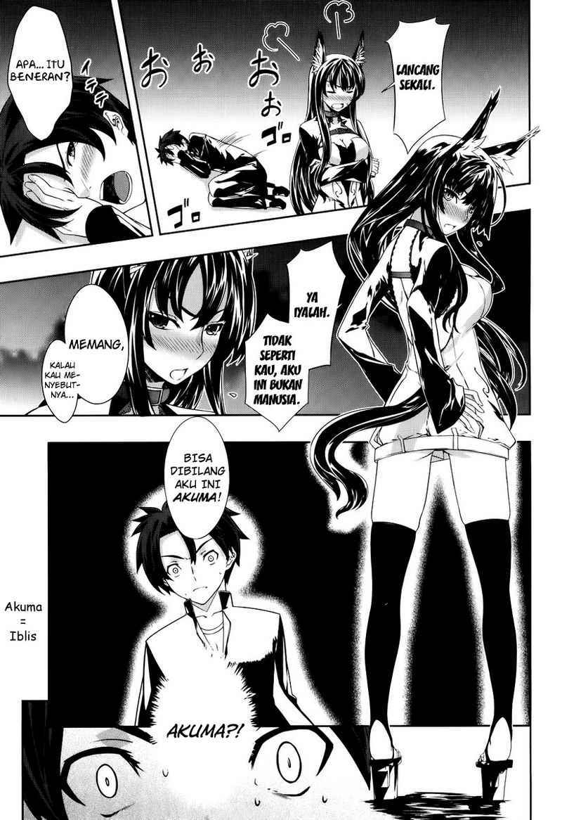 Kitsune no Akuma to Kuroi Grimoire Chapter 01 Gambar 13