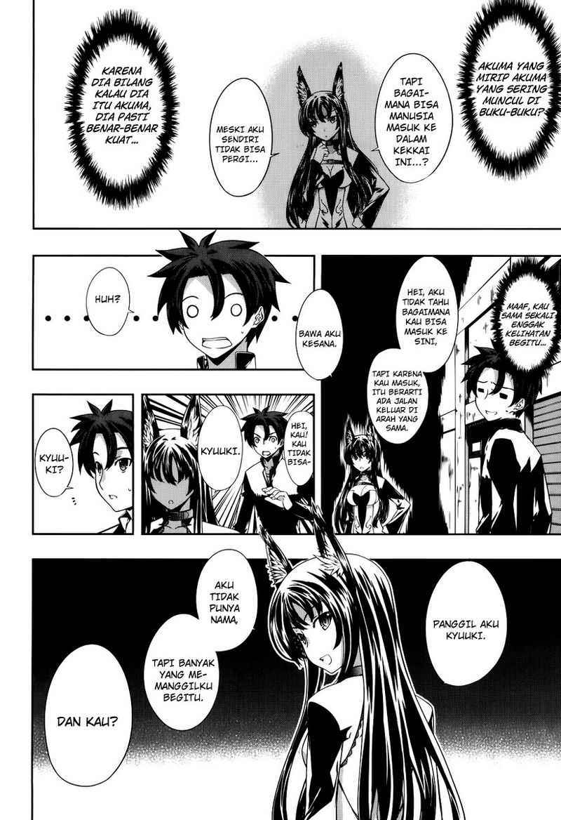 Kitsune no Akuma to Kuroi Grimoire Chapter 01 Gambar 14
