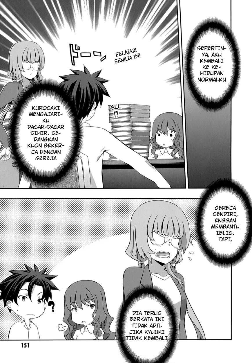 Kitsune no Akuma to Kuroi Grimoire Chapter 27 Gambar 16