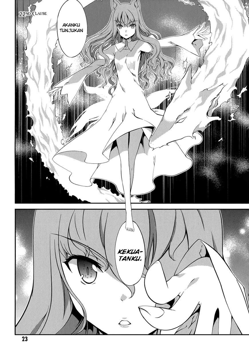 Manga Kitsune no Akuma to Kuroi Grimoire Chapter 22 gambar nomor 2