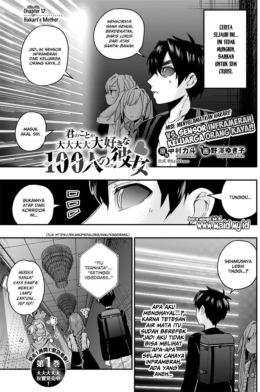 Kimi no Koto ga Dai Dai Dai Dai Daisuki na 100-ri no Kanojo Chapter 17 Gambar 3
