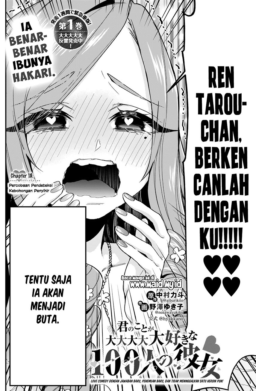 Kimi no Koto ga Dai Dai Dai Dai Daisuki na 100-ri no Kanojo Chapter 18 Gambar 4