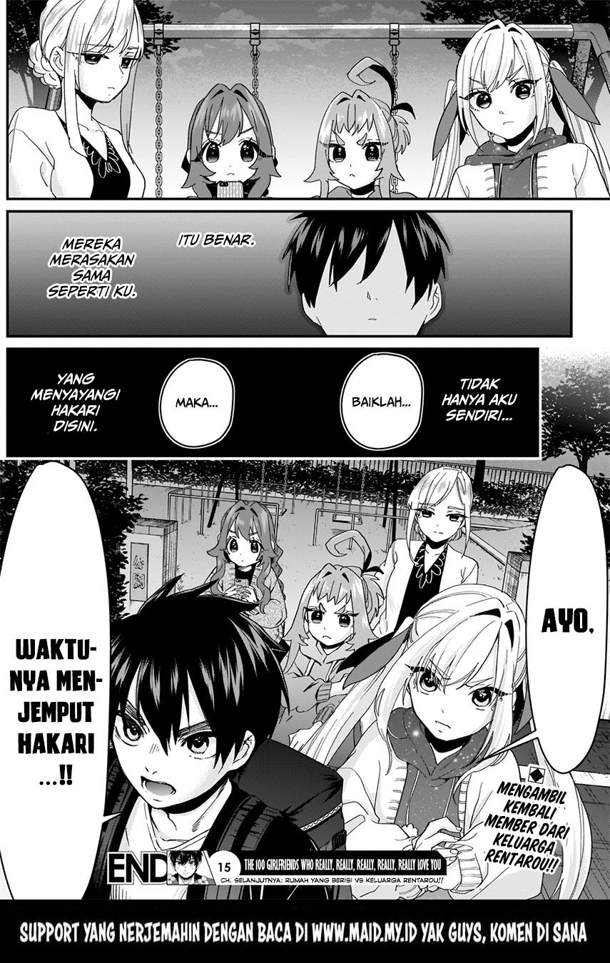 Kimi no Koto ga Dai Dai Dai Dai Daisuki na 100-ri no Kanojo Chapter 15 Gambar 23