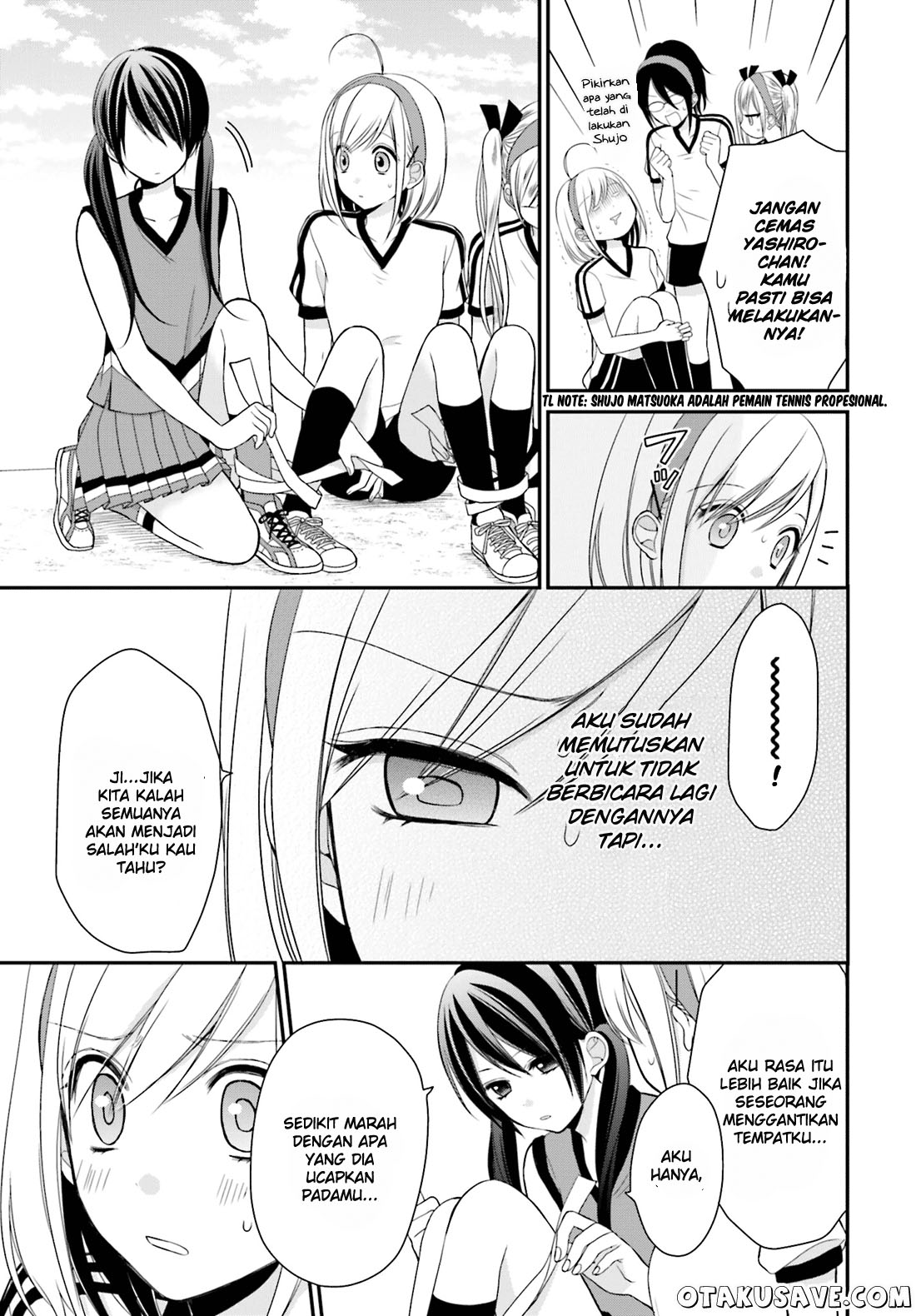 Yuri na Watashi to Akuma na Kanojo Chapter 05 Gambar 17