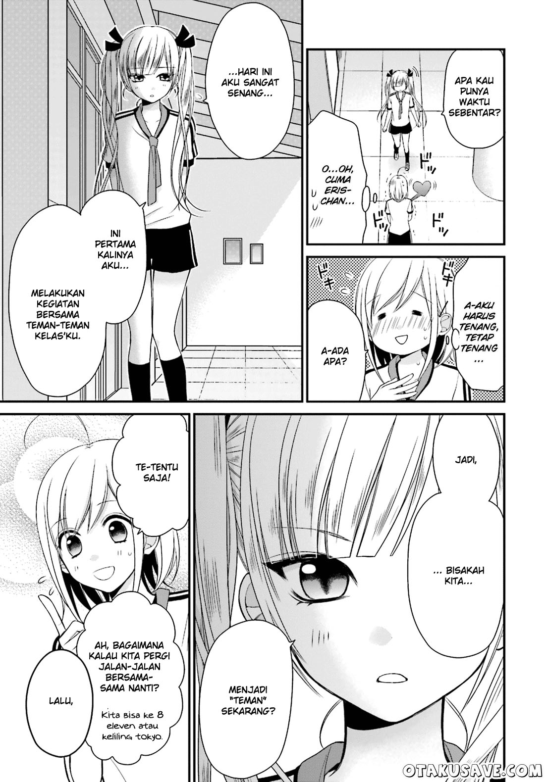Yuri na Watashi to Akuma na Kanojo Chapter 05 Gambar 27