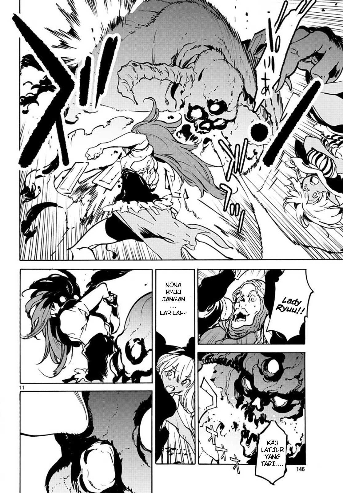 Ninkyou Tensei: Isekai no Yakuzahime Chapter 06 Gambar 11