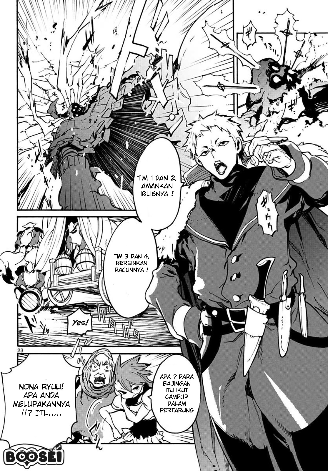 Ninkyou Tensei: Isekai no Yakuzahime Chapter 06 Gambar 22