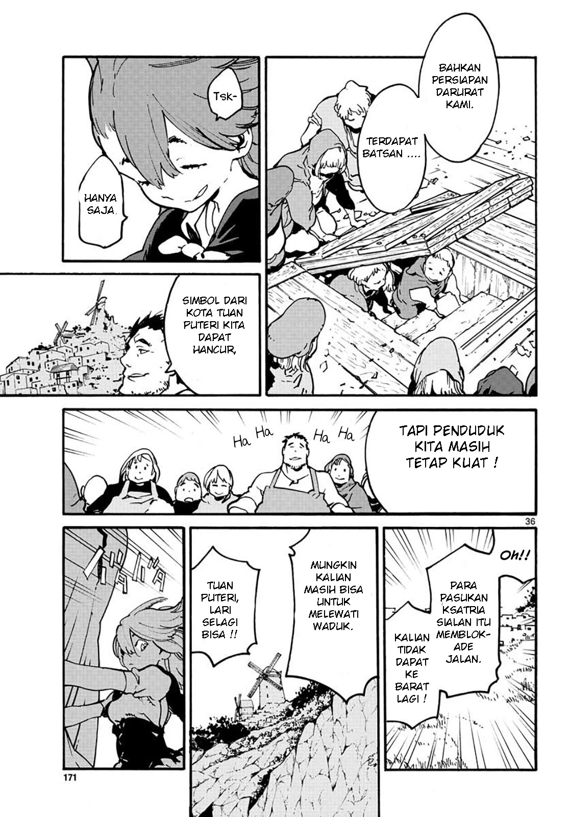 Ninkyou Tensei: Isekai no Yakuzahime Chapter 06 Gambar 35