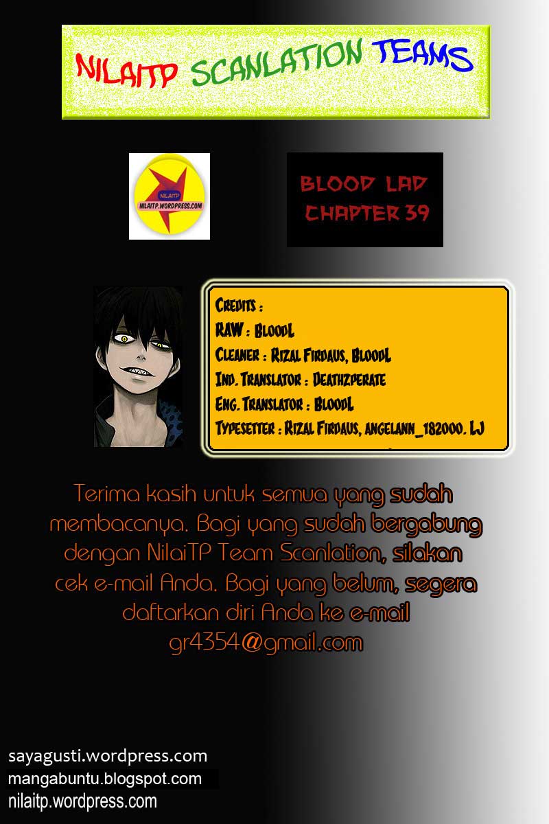 Komik Blood Lad Chapter 39 gambar nomor 1