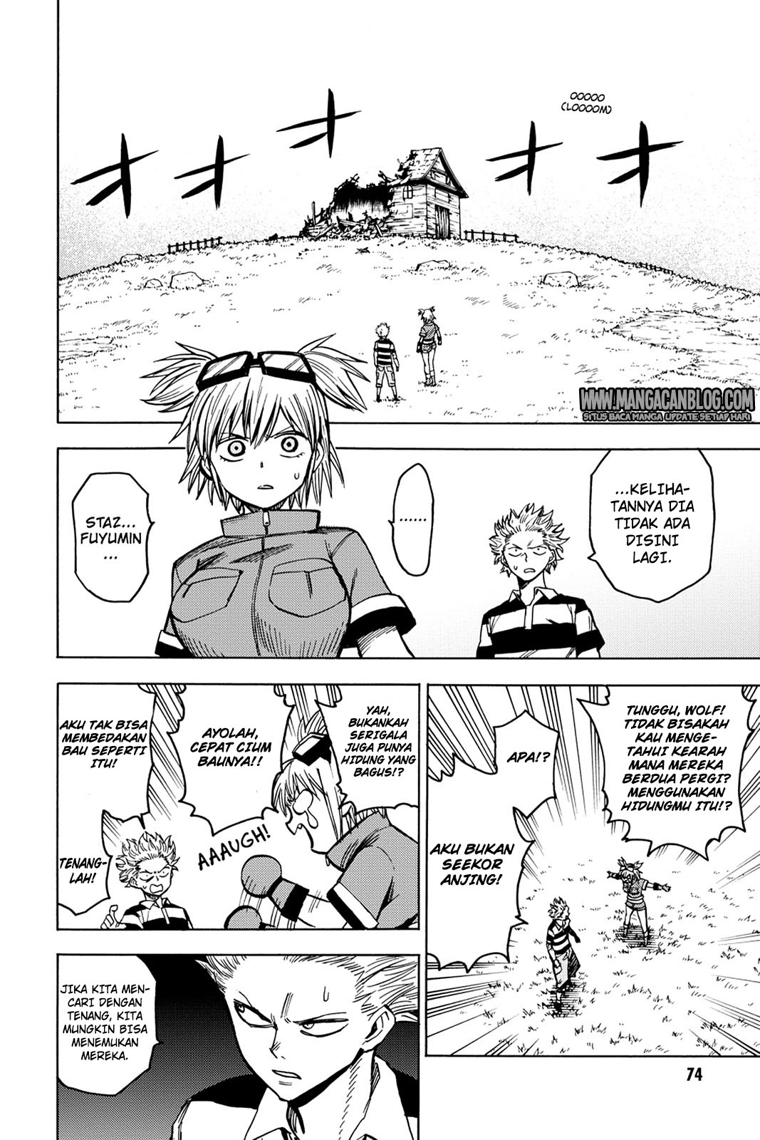 Manga Blood Lad Chapter 78 gambar nomor 2