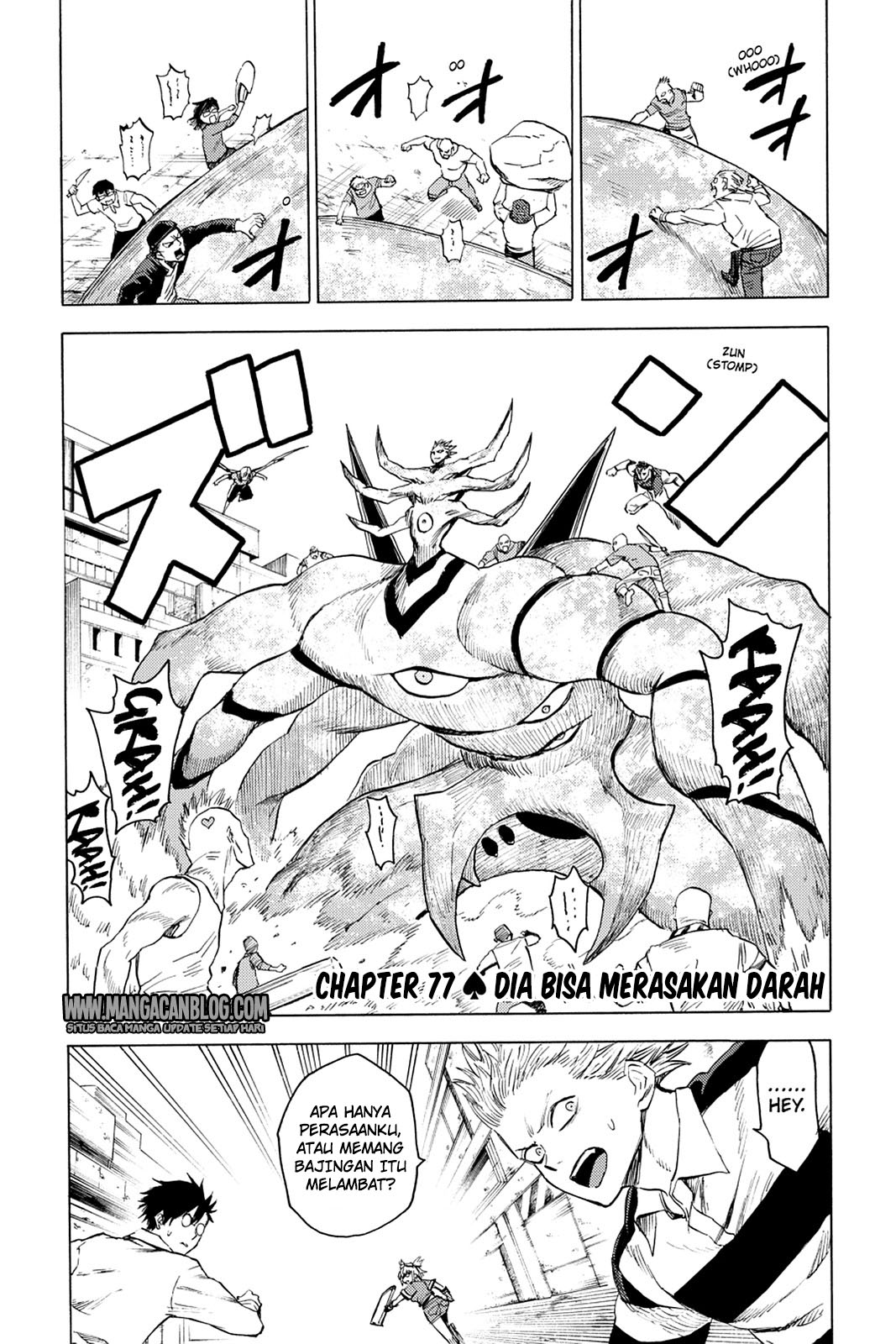 Komik Blood Lad Chapter 77 gambar nomor 1