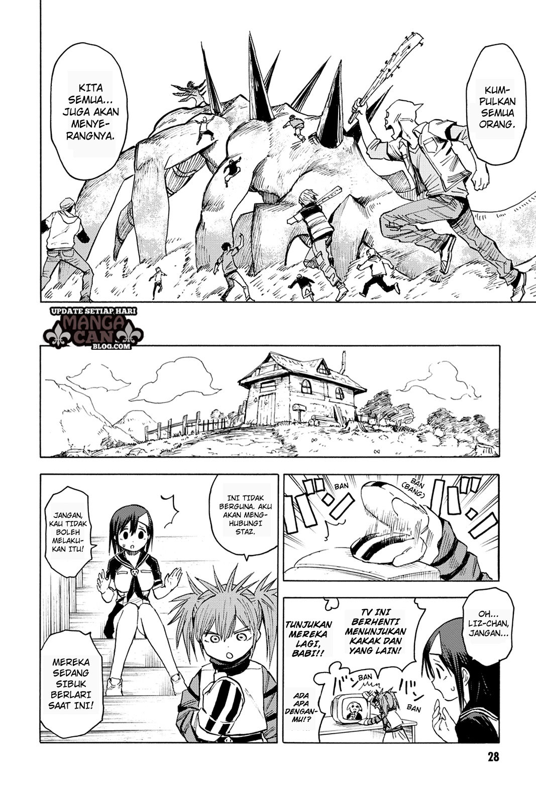 Blood Lad Chapter 76 Gambar 25