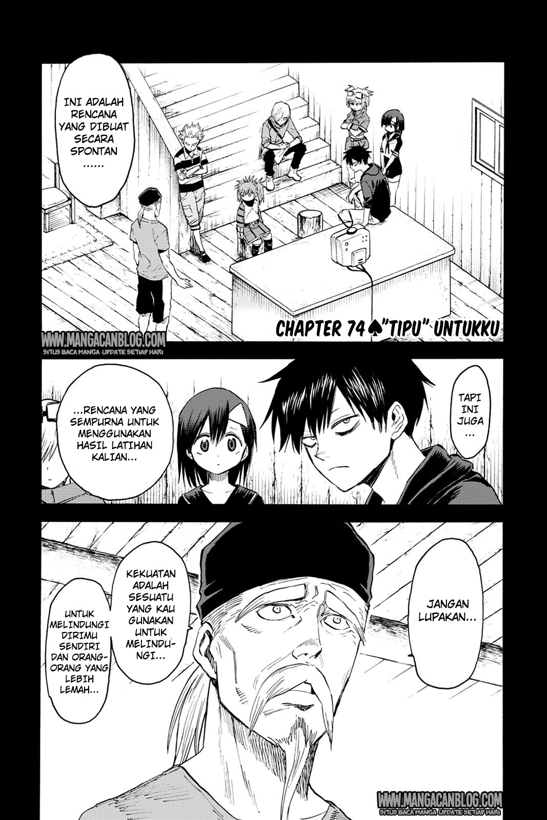 Komik Blood Lad Chapter 74 gambar nomor 1