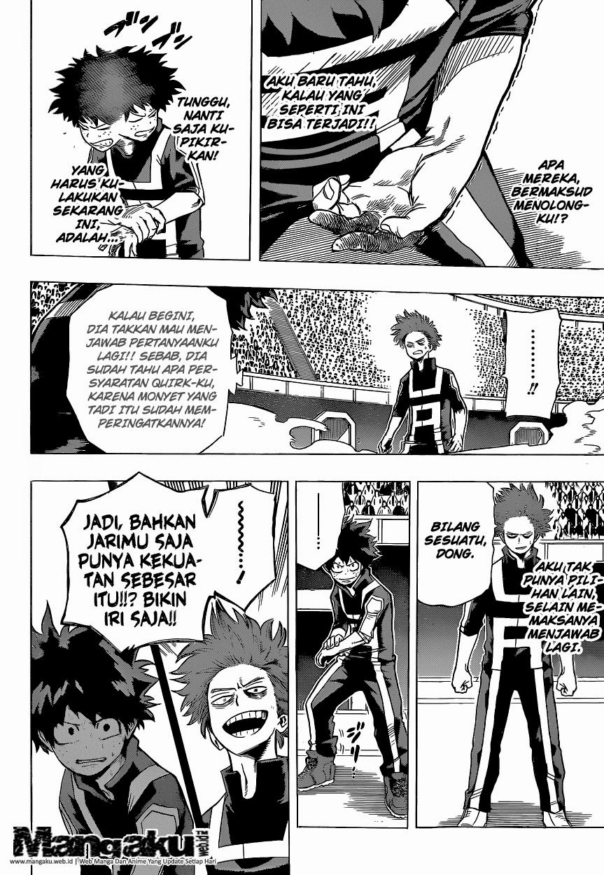 Boku no Hero Academia Chapter 33 Gambar 14