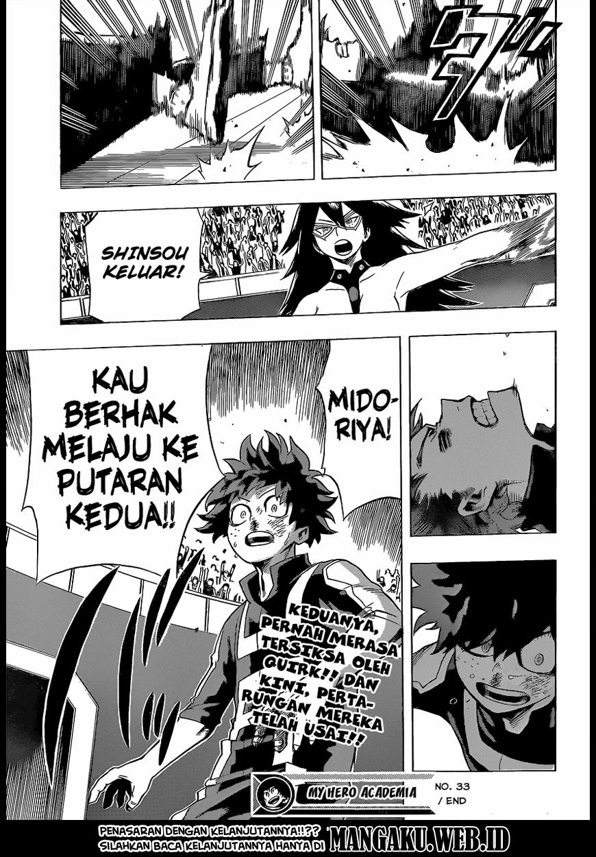 Boku no Hero Academia Chapter 33 Gambar 19
