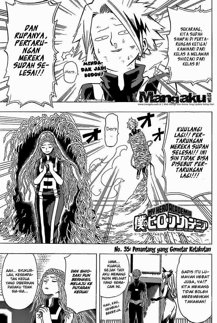 Manga Boku no Hero Academia Chapter 35 gambar nomor 2