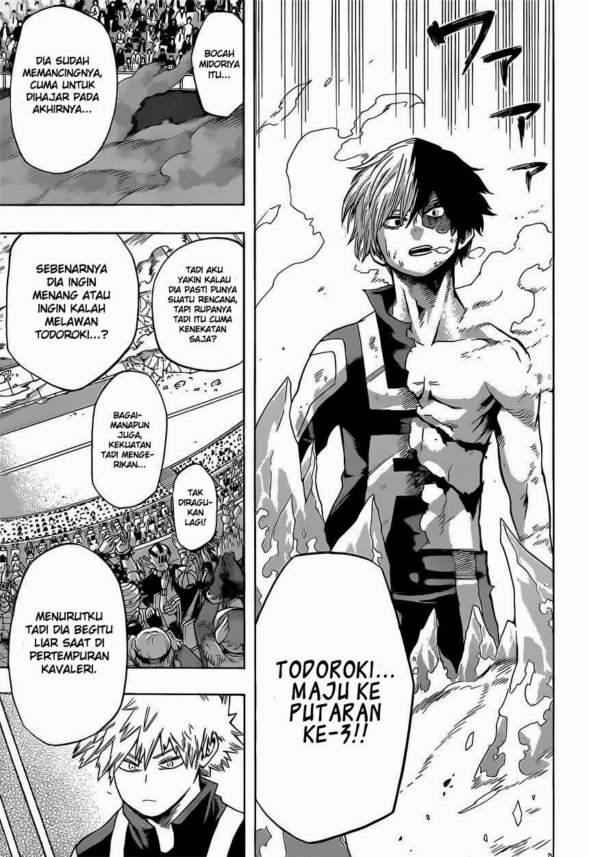Boku no Hero Academia Chapter 40 Gambar 11