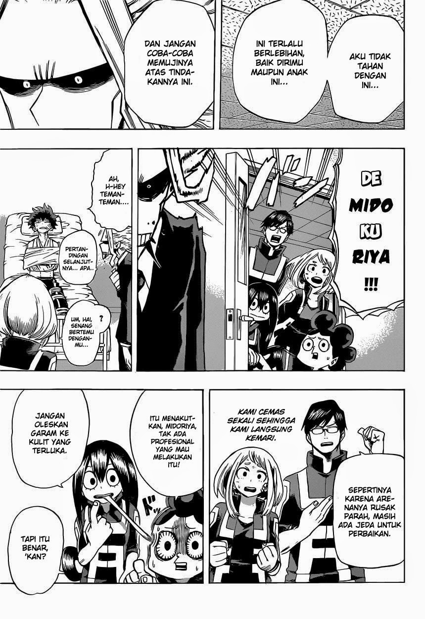 Boku no Hero Academia Chapter 40 Gambar 15