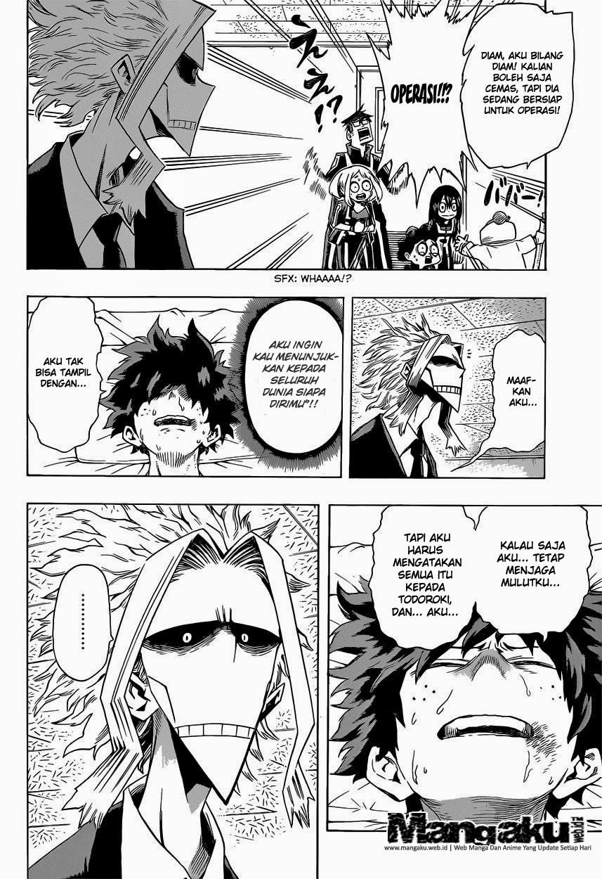 Boku no Hero Academia Chapter 40 Gambar 16