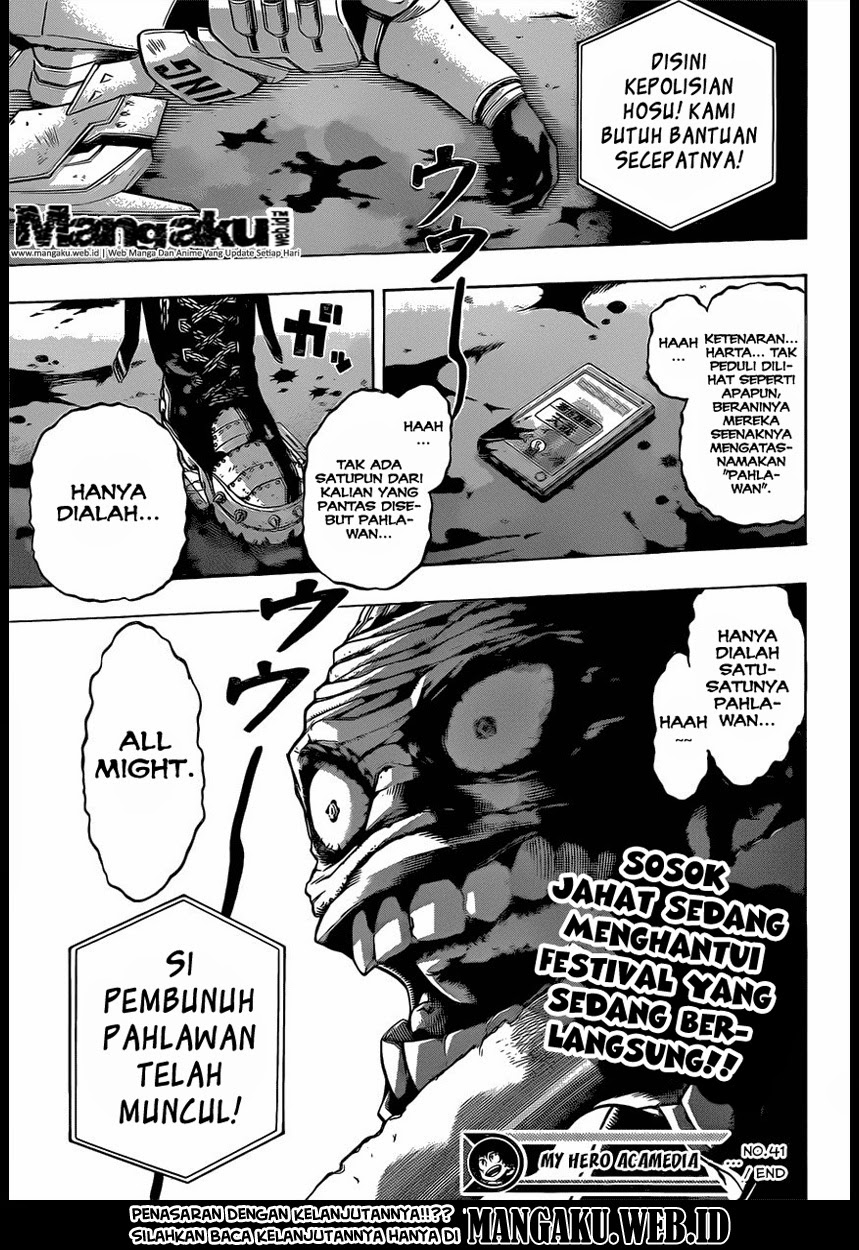 Boku no Hero Academia Chapter 41 Gambar 19