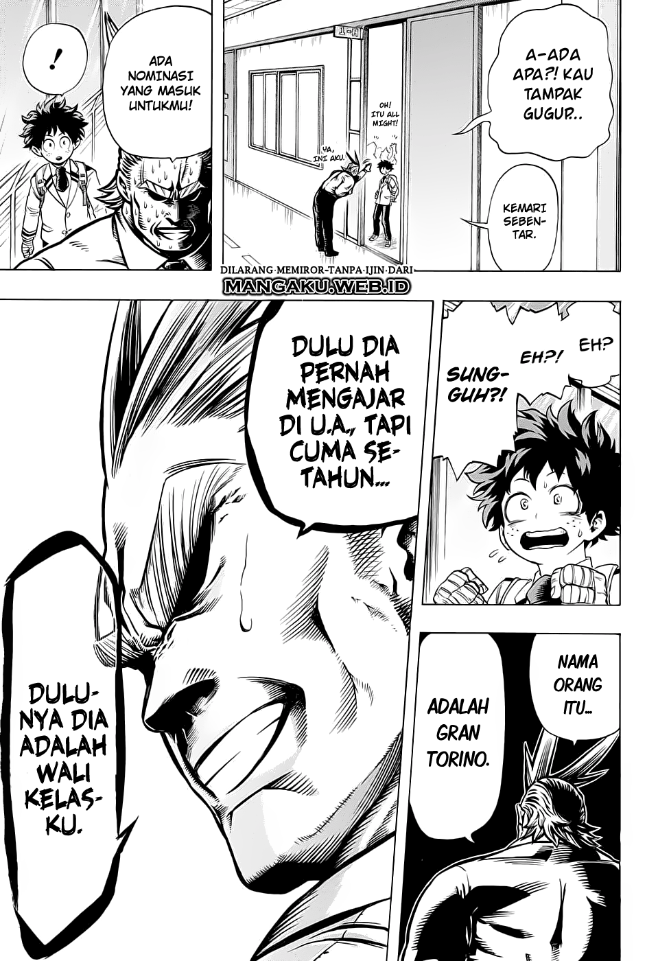 Boku no Hero Academia Chapter 46 Gambar 8