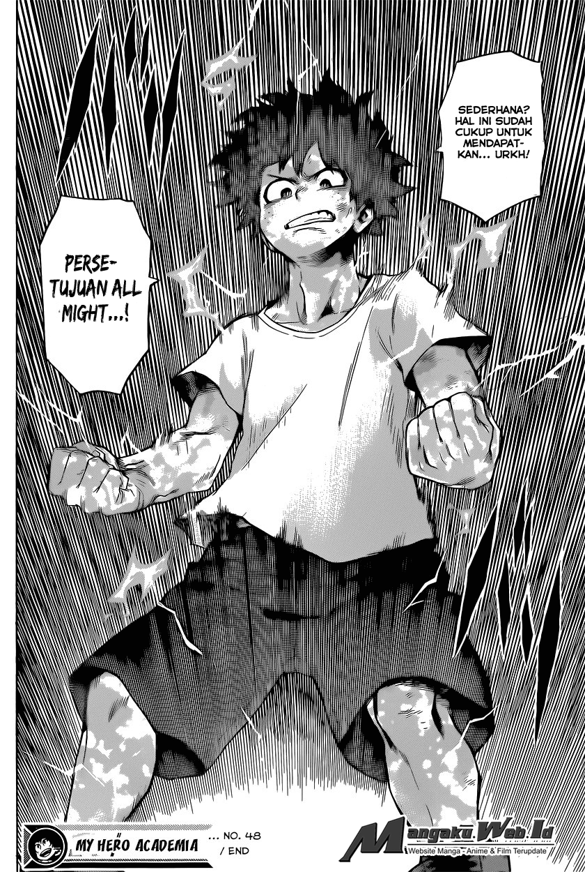 Boku no Hero Academia Chapter 48 Gambar 19