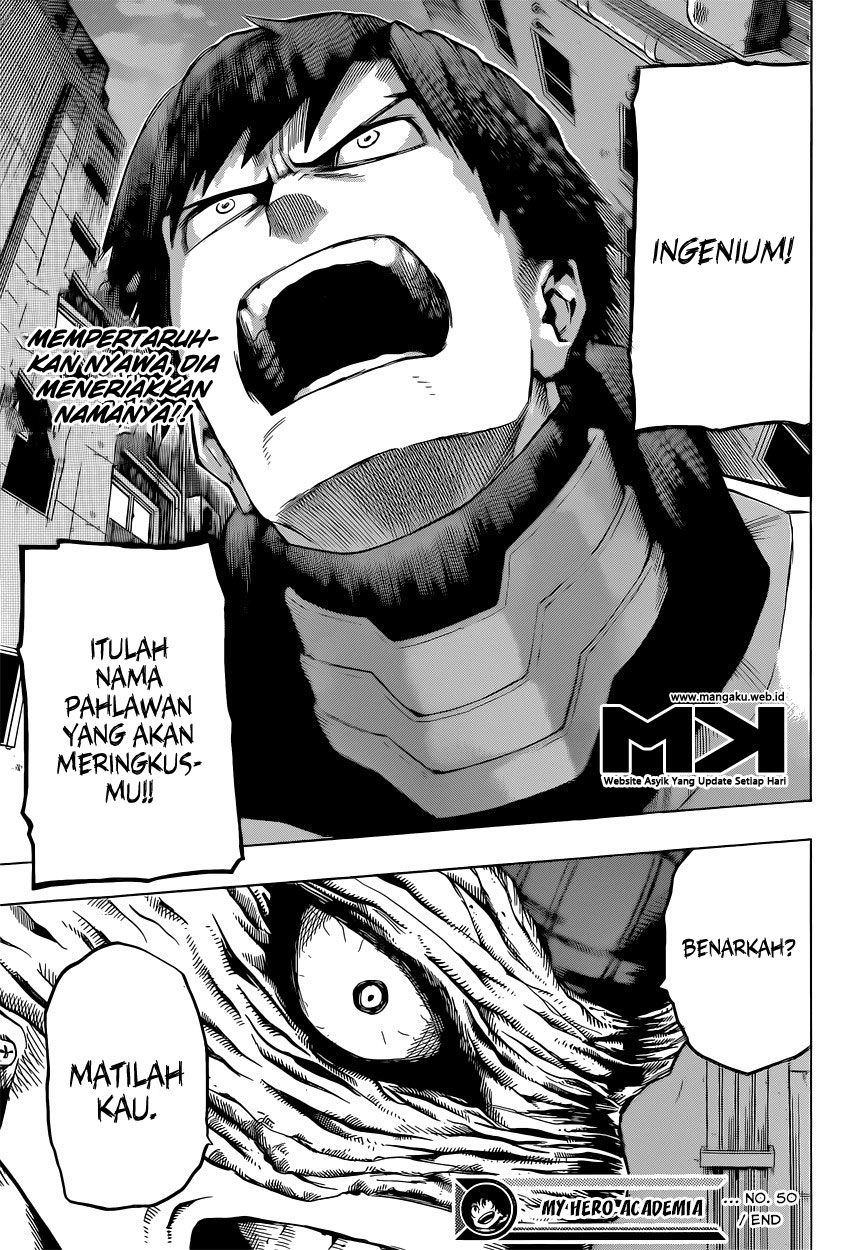 Boku no Hero Academia Chapter 50 Gambar 20