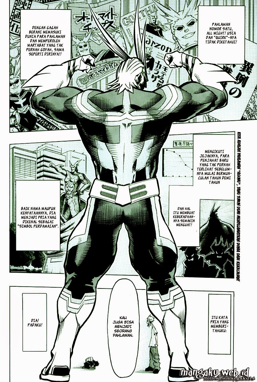 Boku no Hero Academia Chapter 2 Gambar 3