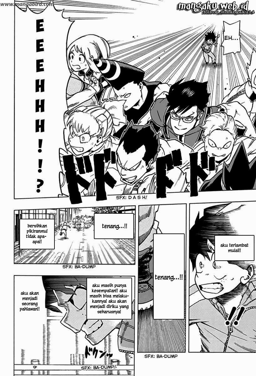 Boku no Hero Academia Chapter 3 Gambar 13