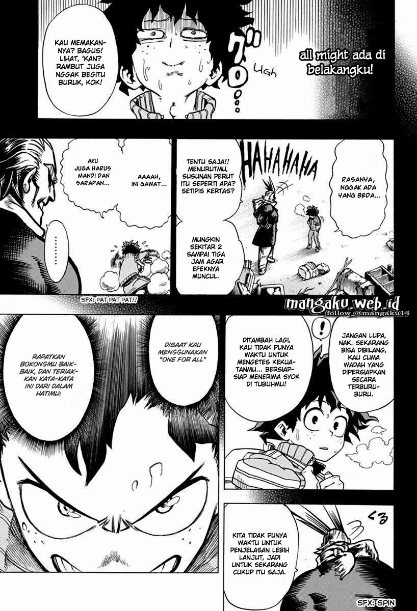 Boku no Hero Academia Chapter 3 Gambar 14