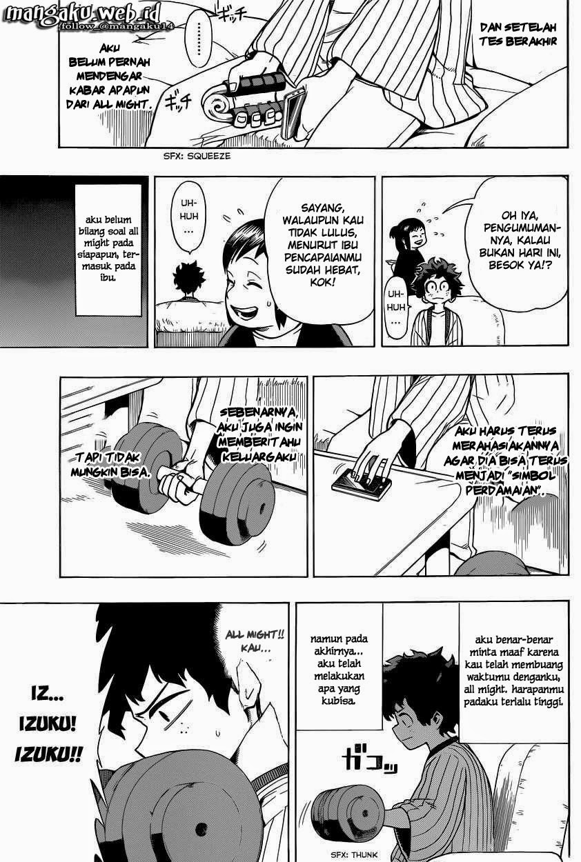Boku no Hero Academia Chapter 4 Gambar 12