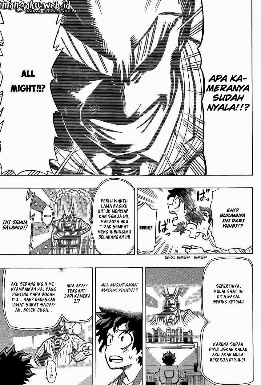 Boku no Hero Academia Chapter 4 Gambar 14