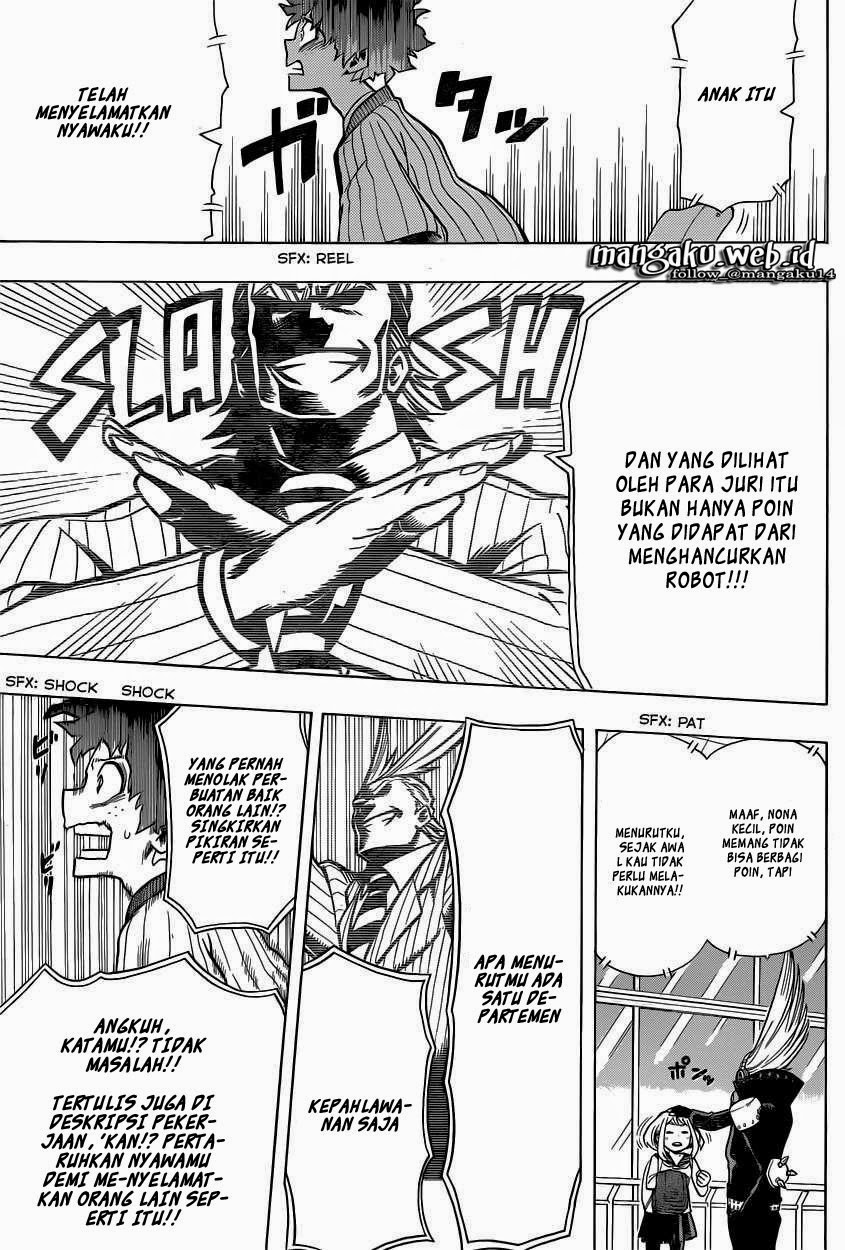 Boku no Hero Academia Chapter 4 Gambar 18
