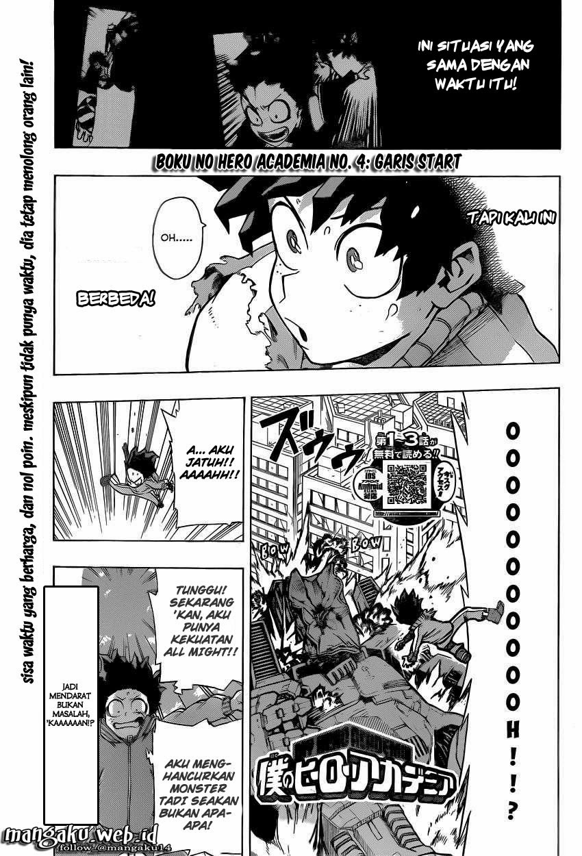 Manga Boku no Hero Academia Chapter 4 gambar nomor 2