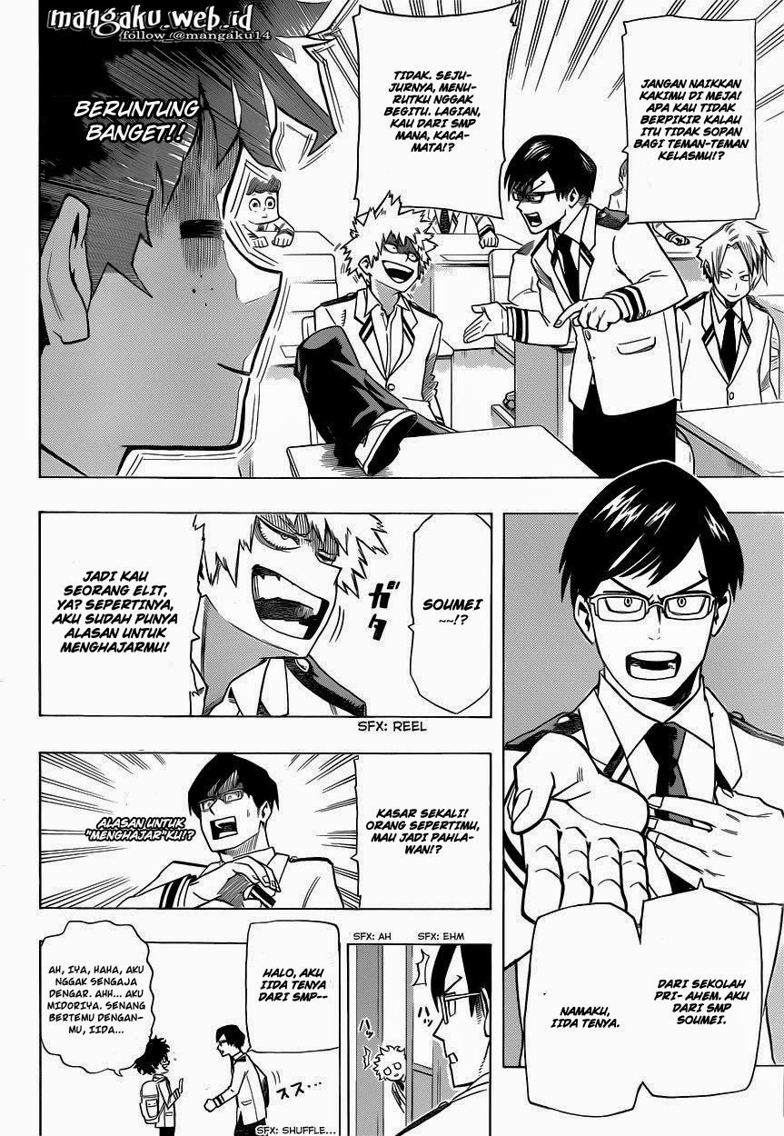 Boku no Hero Academia Chapter 5 Gambar 9