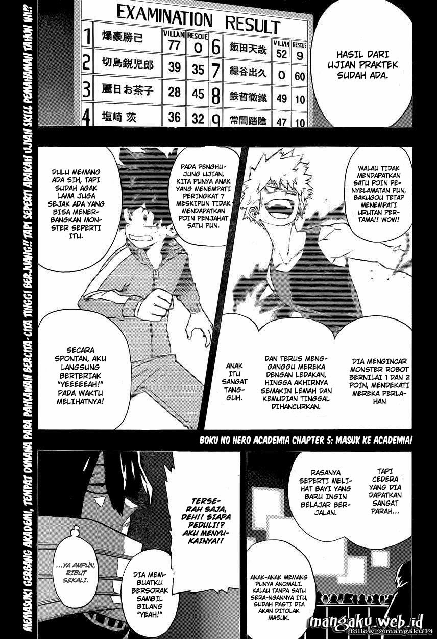Manga Boku no Hero Academia Chapter 5 gambar nomor 2