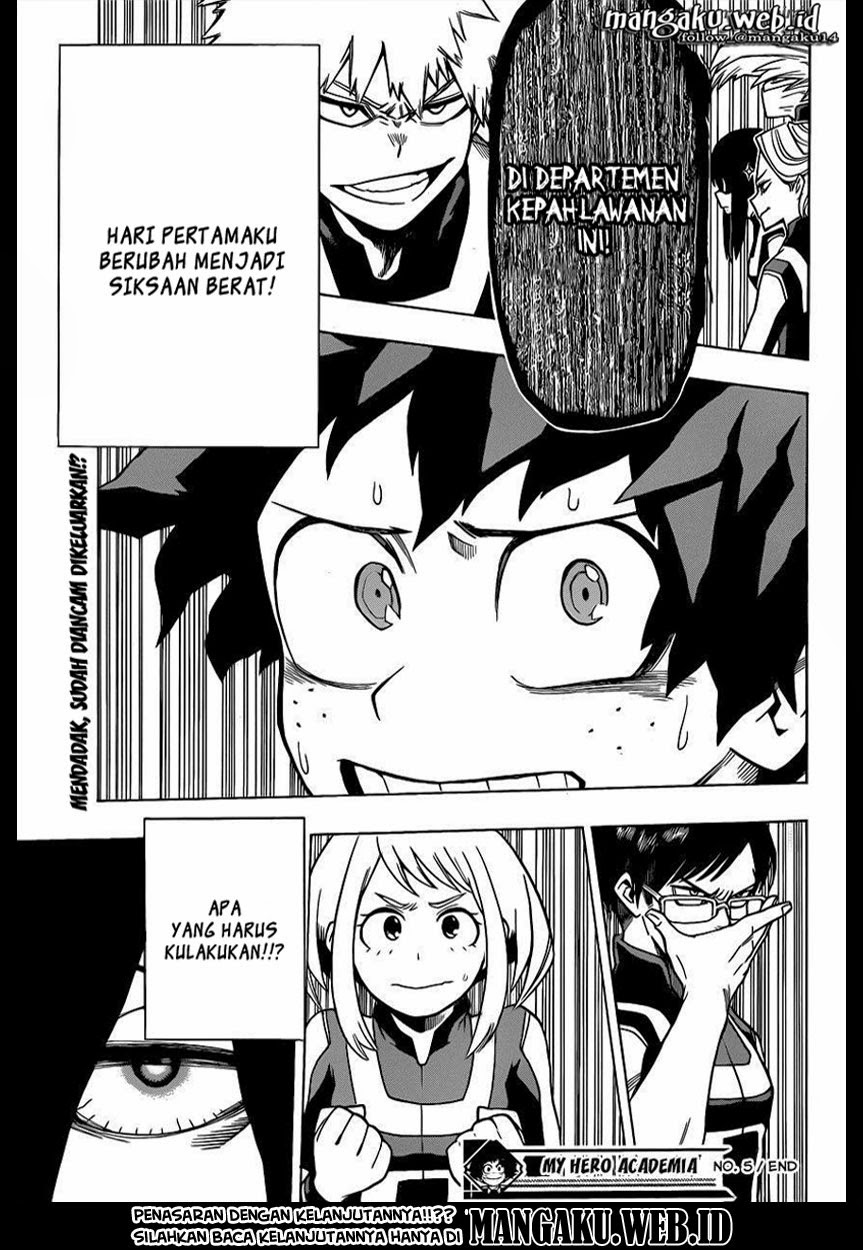 Boku no Hero Academia Chapter 5 Gambar 20