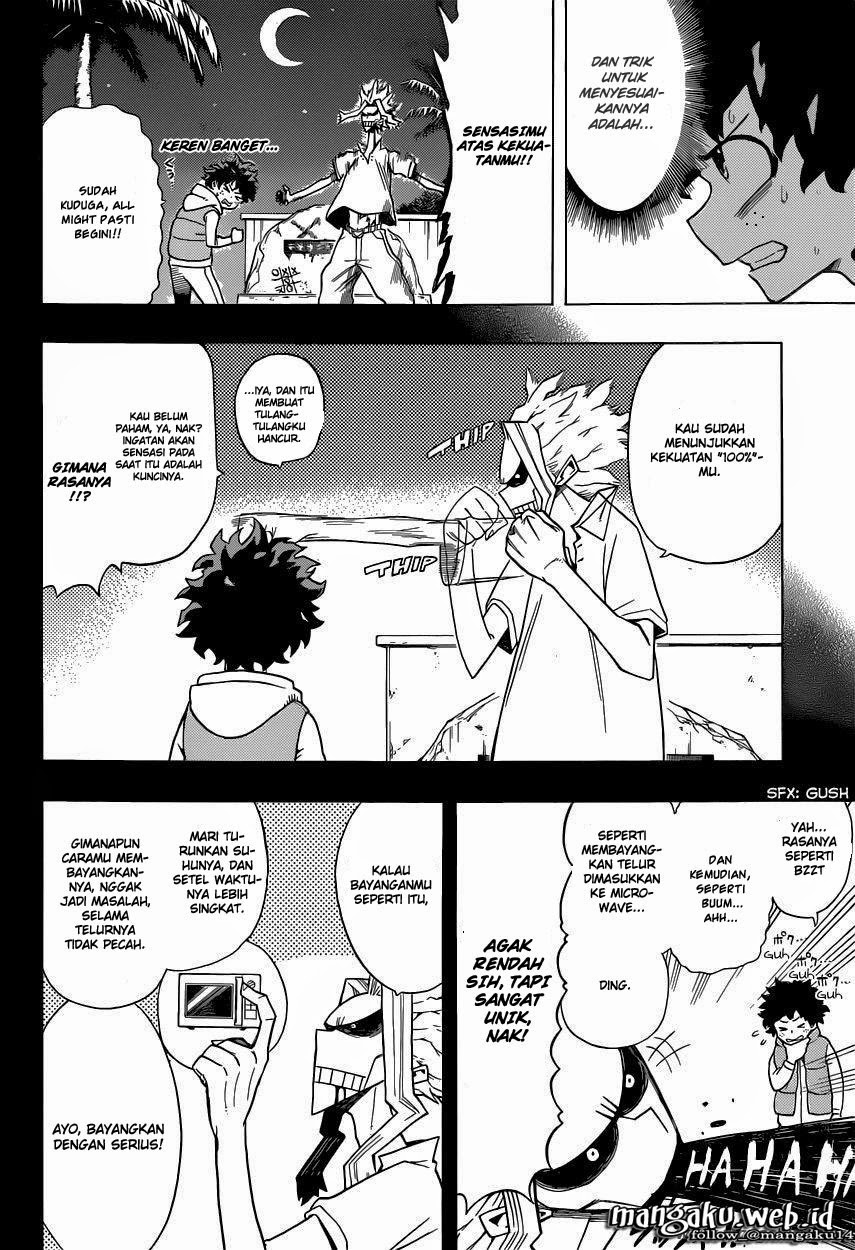 Boku no Hero Academia Chapter 6 Gambar 9