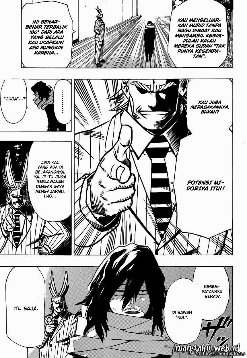 Boku no Hero Academia Chapter 7 Gambar 10