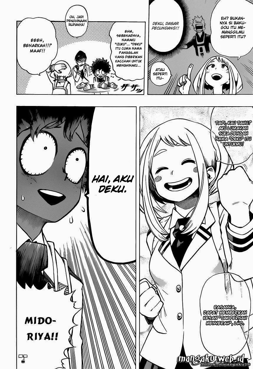 Boku no Hero Academia Chapter 7 Gambar 13