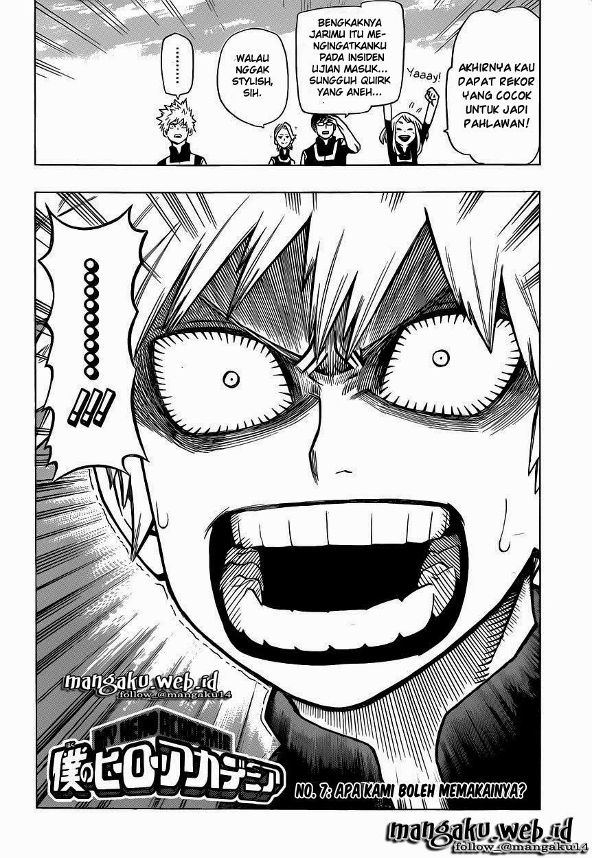 Boku no Hero Academia Chapter 7 Gambar 3