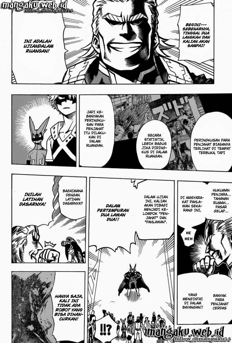 Boku no Hero Academia Chapter 8 Gambar 6